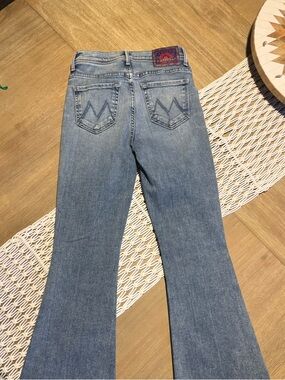 MOTHER Light Blue Flare Jeans